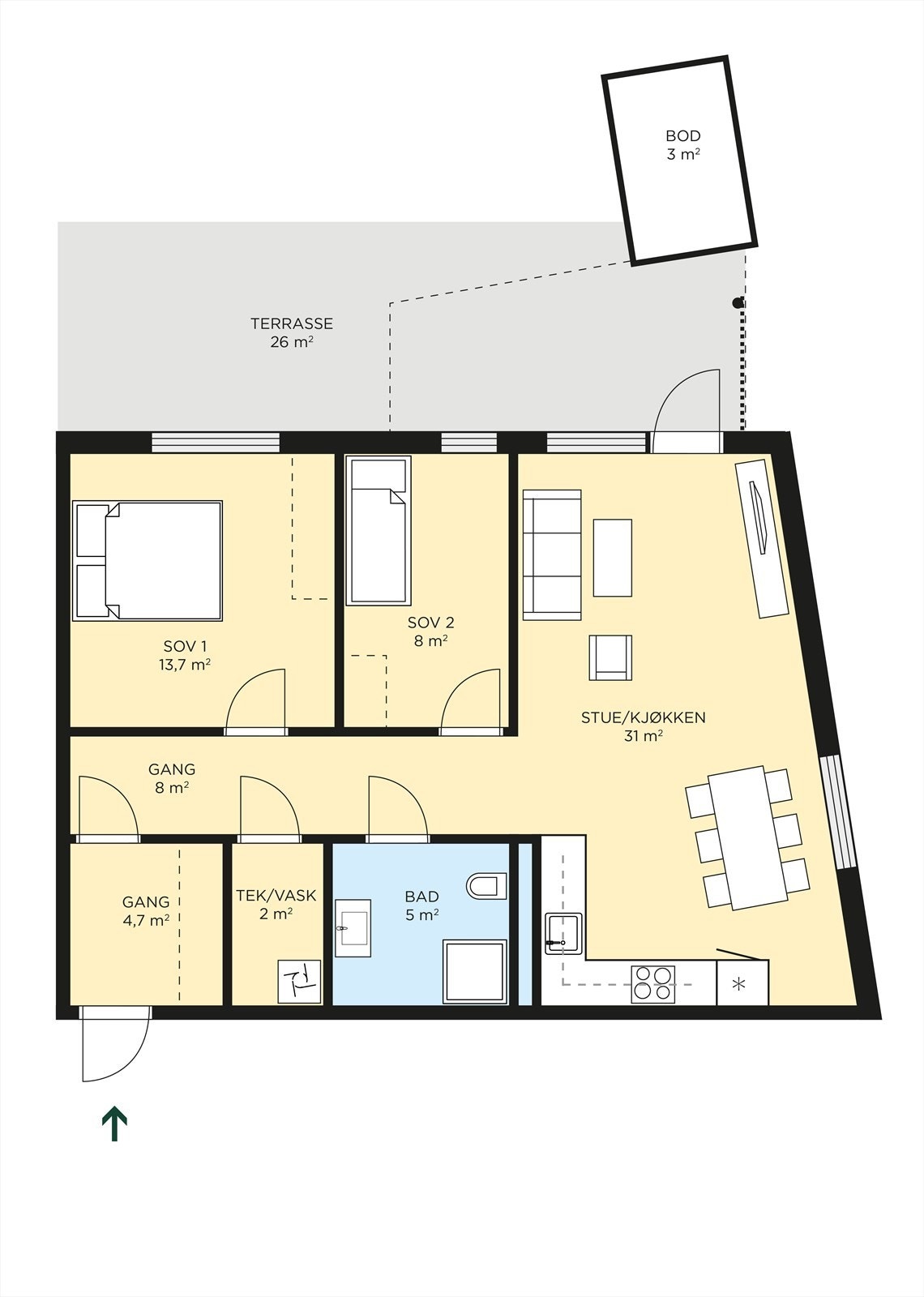 Skarmyra_plantegninger_HUS_B6.jpg Galleribilde