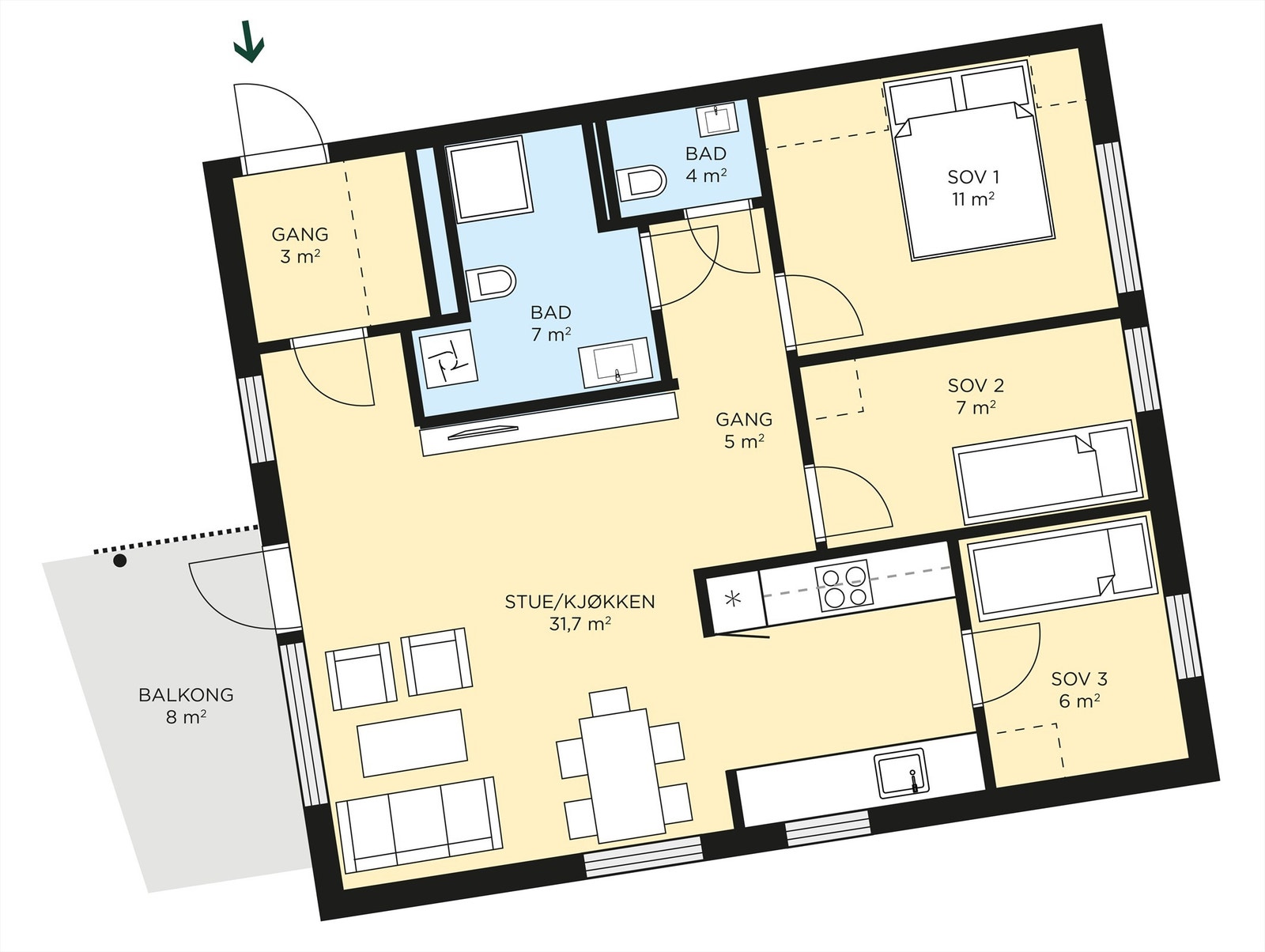 Skarmyra_plantegninger_HUS_B16-24-32.jpg Galleribilde