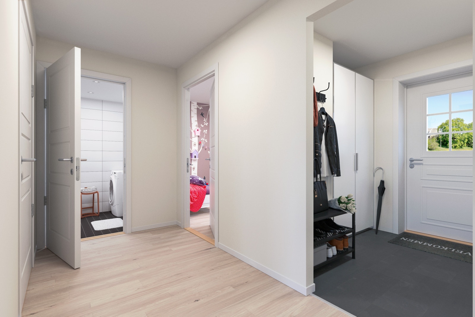 Vindfang med varmekabler. Galleribilde