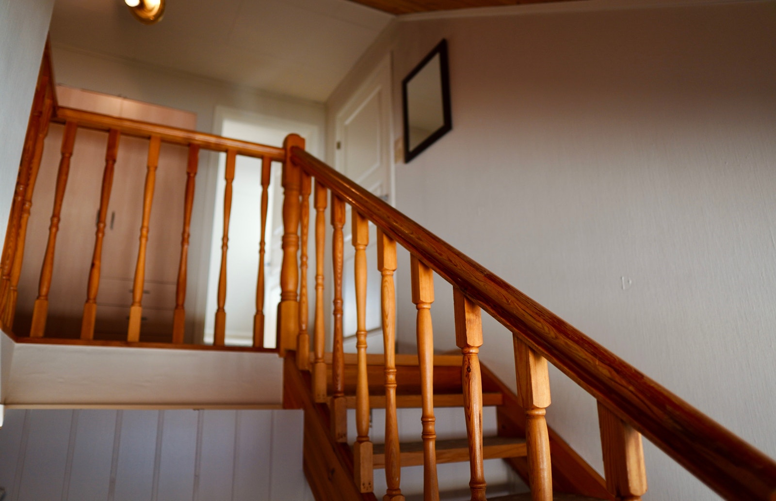 Trapp opp fra vindfang Galleribilde