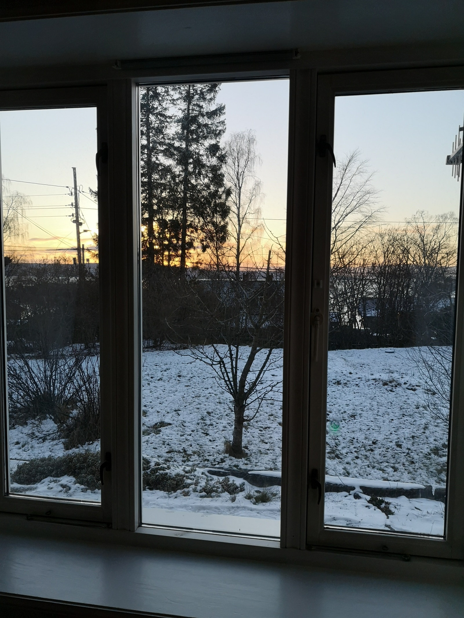 Utsikt fra stua Galleribilde