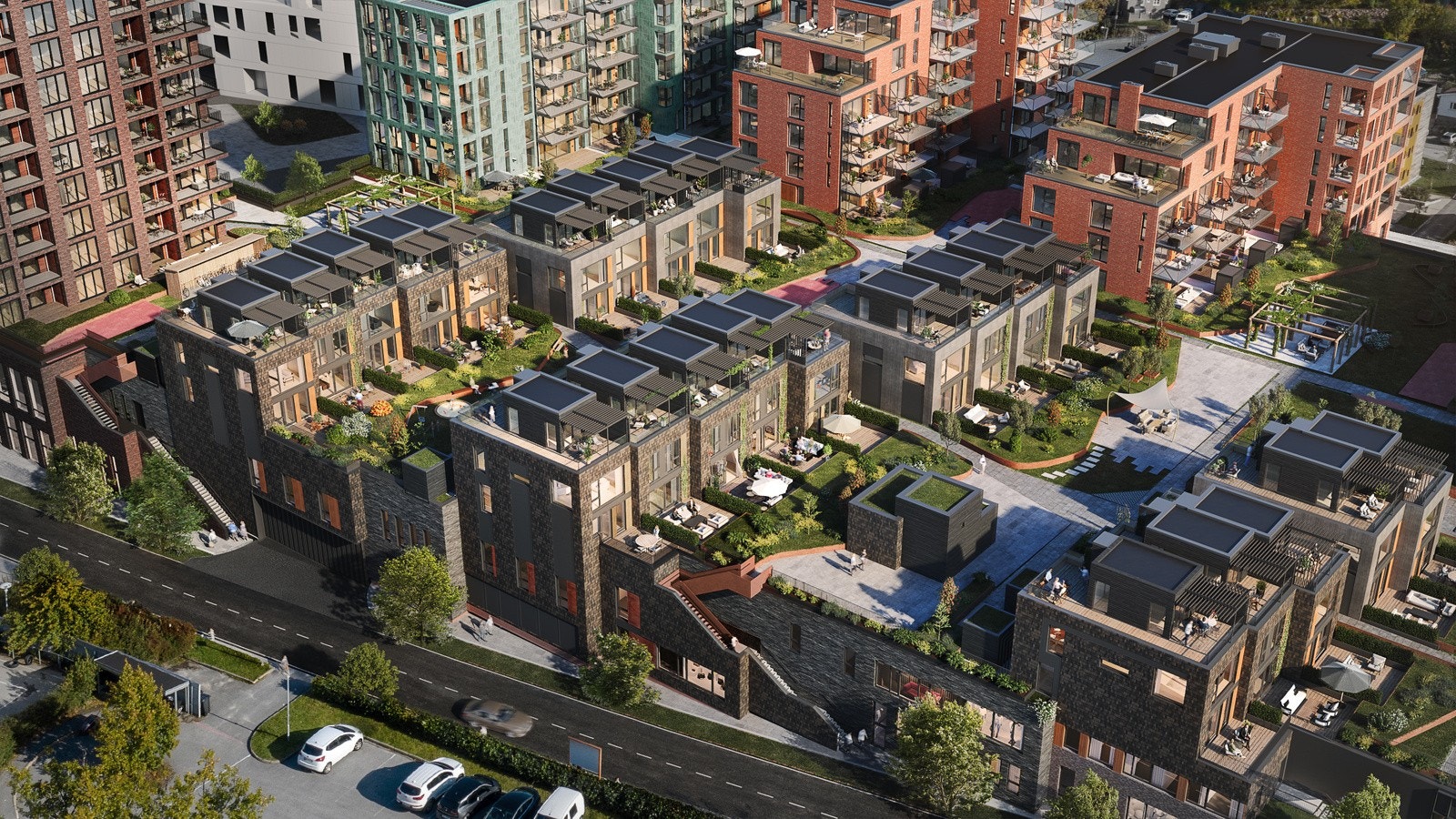 Townhouse. Avvik kan forekomme. Galleribilde