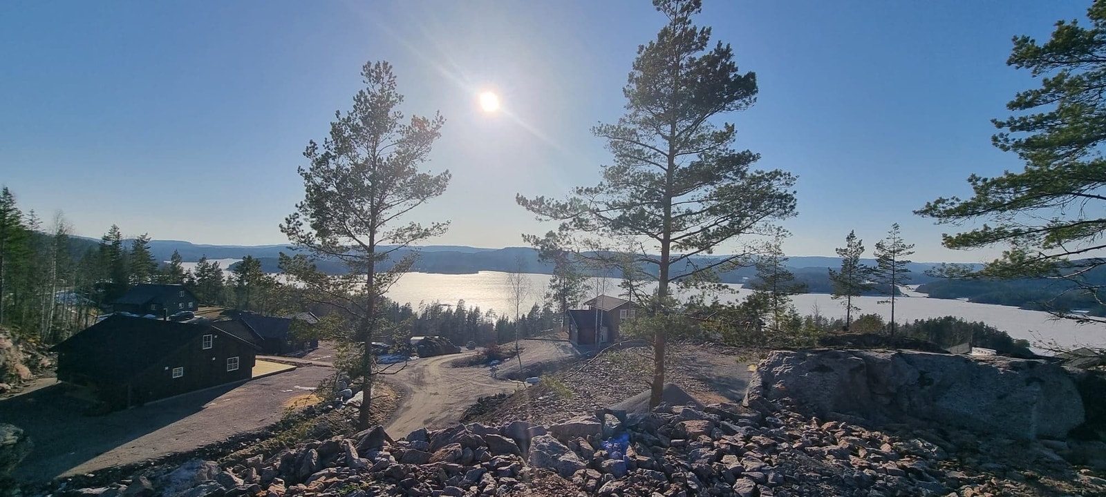 Utsikt Tomt Galleribilde