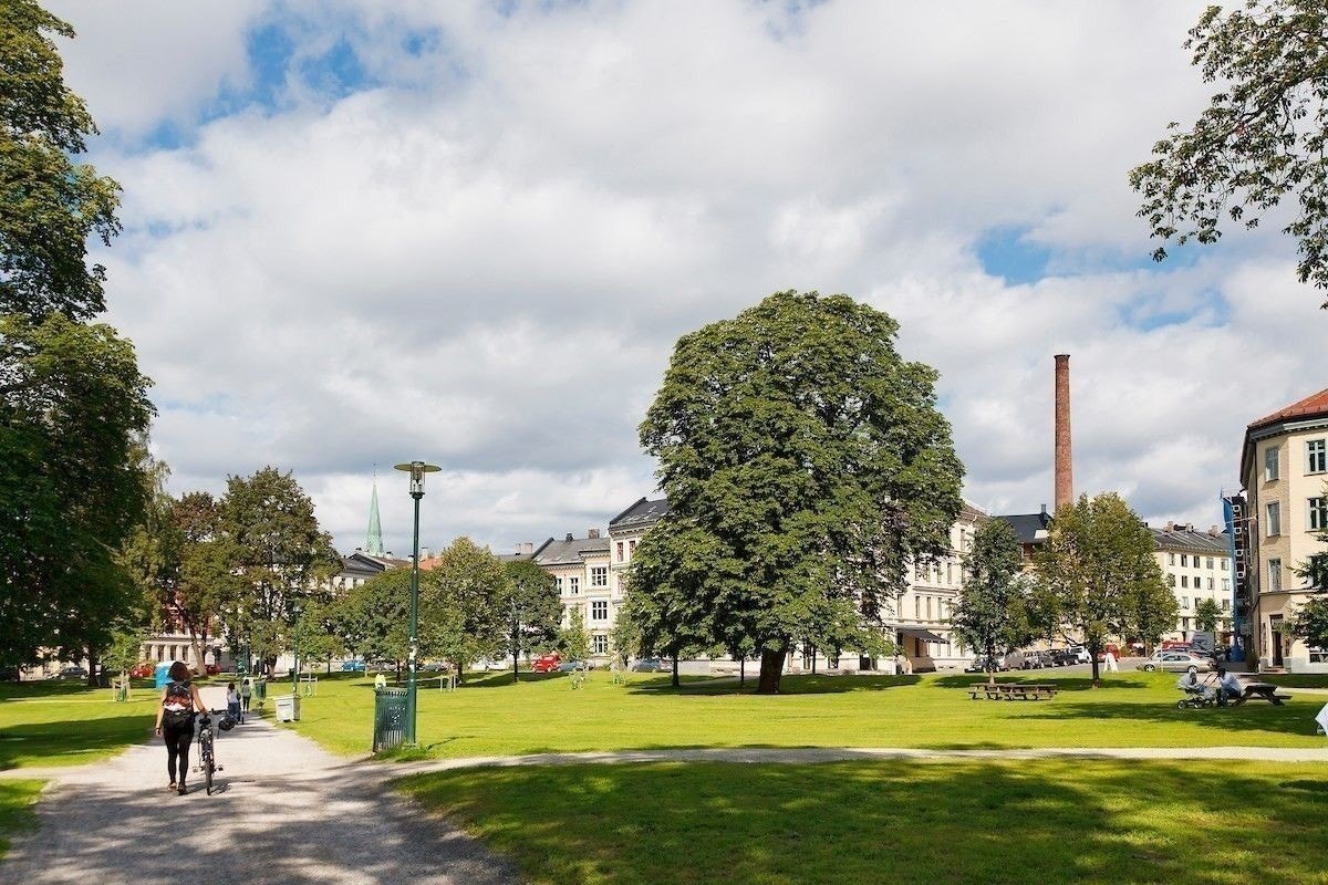 Sofienberg parken nærmeste nabo Galleribilde