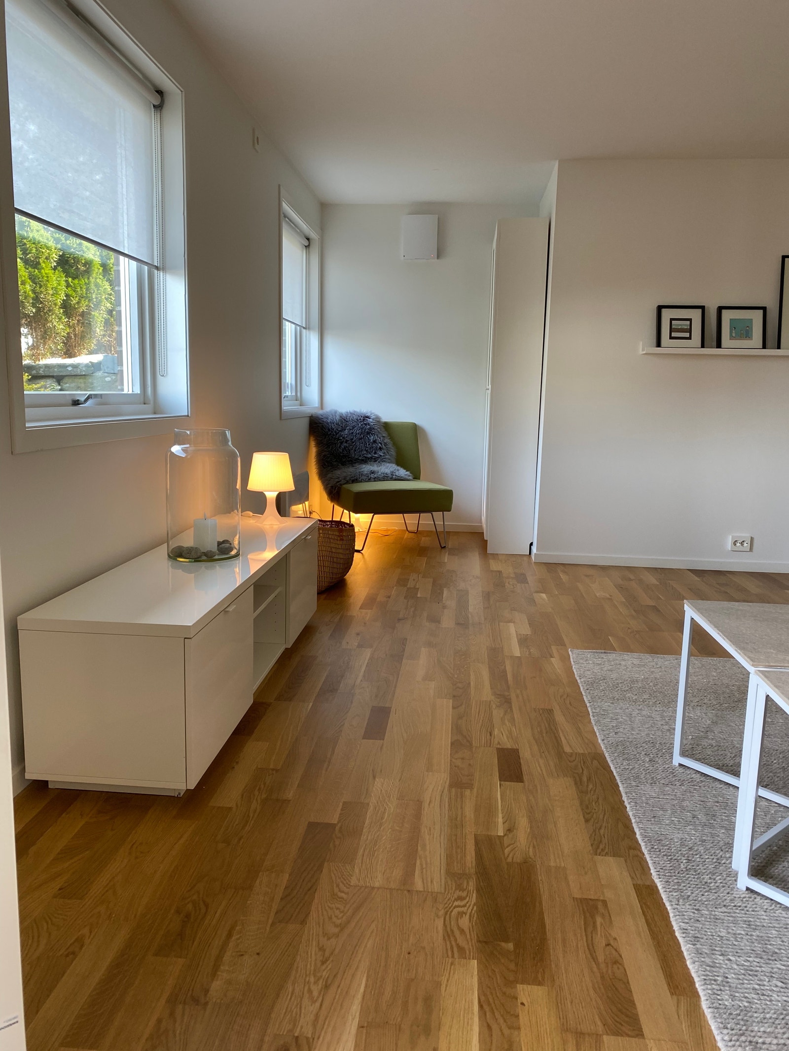 Lys og moderne stue Galleribilde
