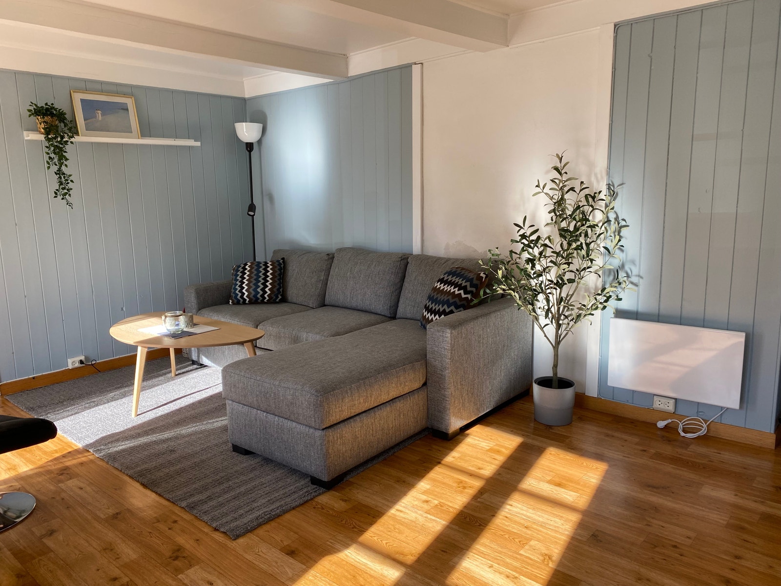 Stue med sovesofa Galleribilde