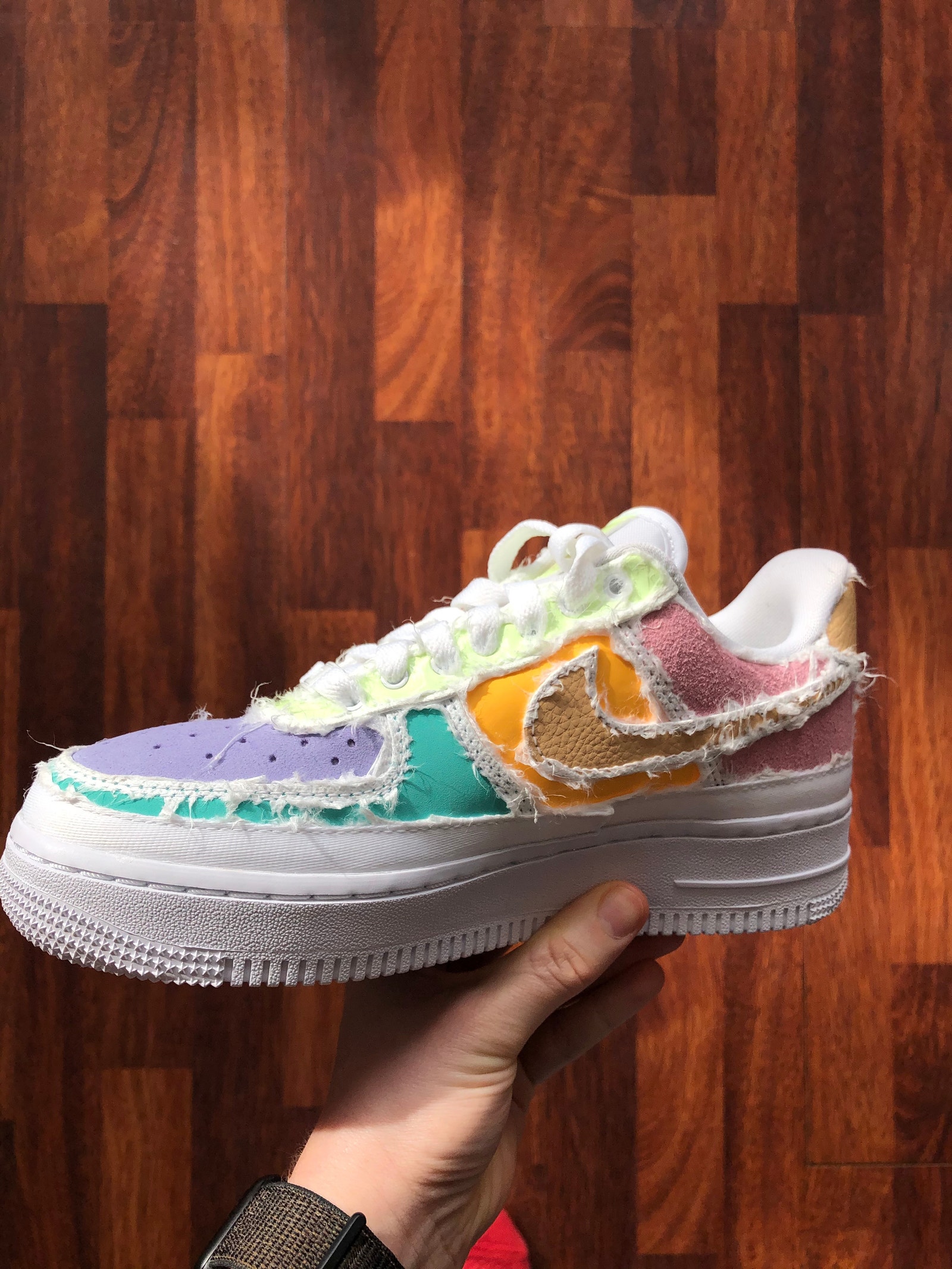 Pastel Reveal Af1 Tear Away Womens Womens Af1 Pastel Reveal Nike
