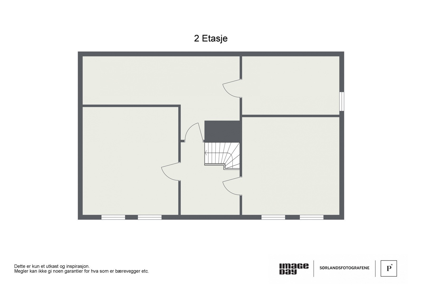 Planskisse 2.etg. Galleribilde