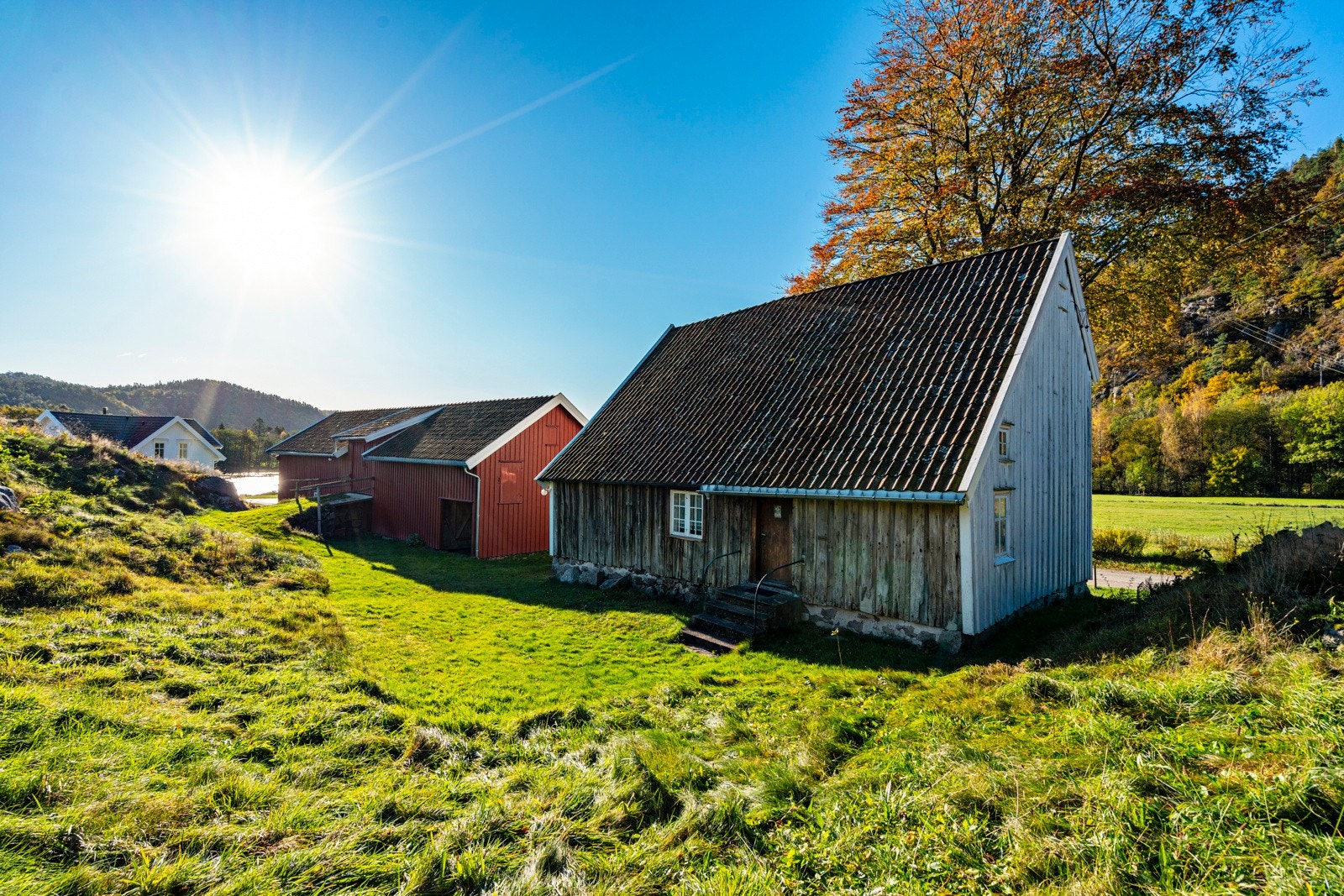Gårdstun som er fredet Galleribilde