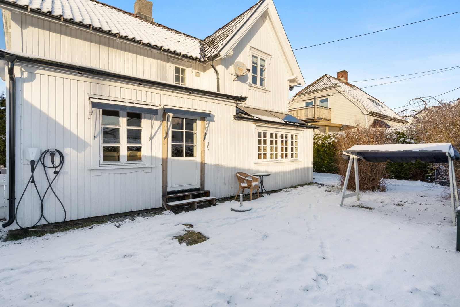 Skjermet hage. Galleribilde