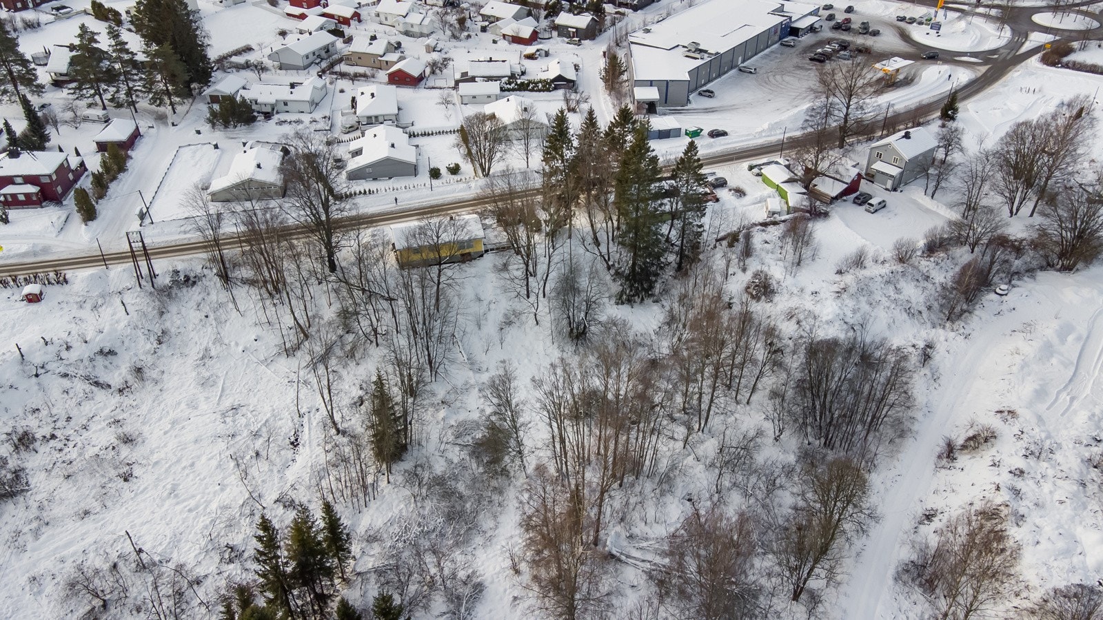 Dronefoto Galleribilde