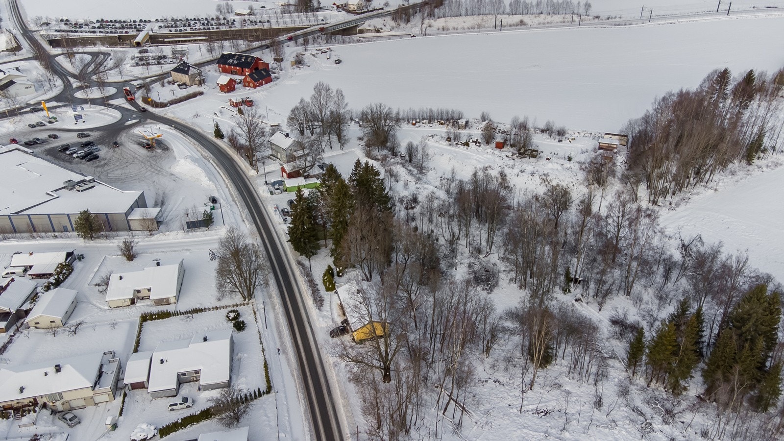Dronefoto Galleribilde