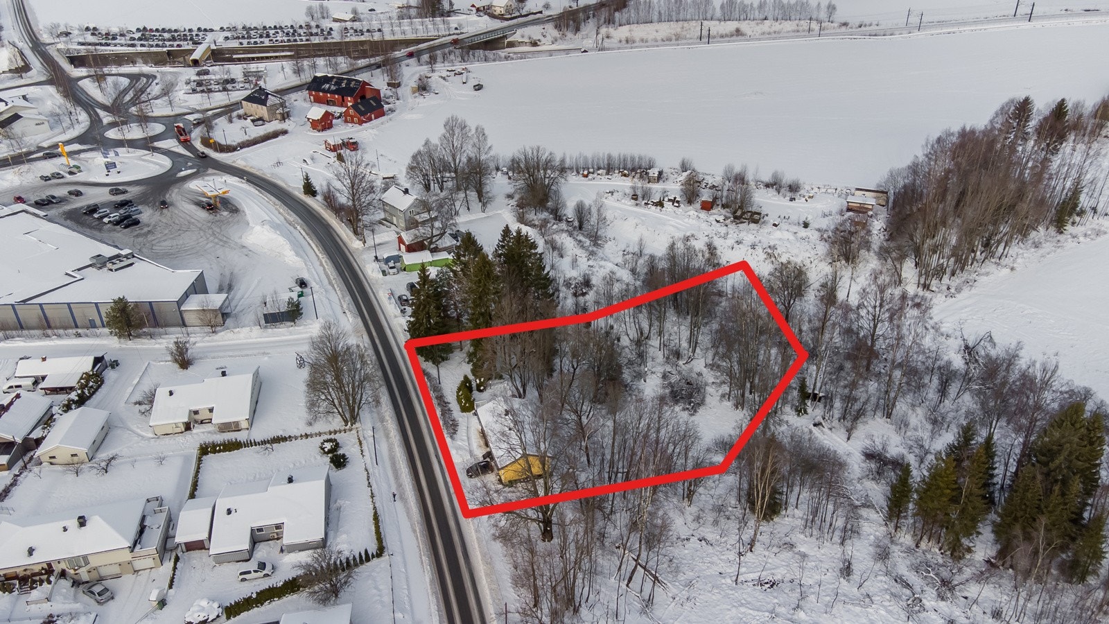 Dronefoto Galleribilde