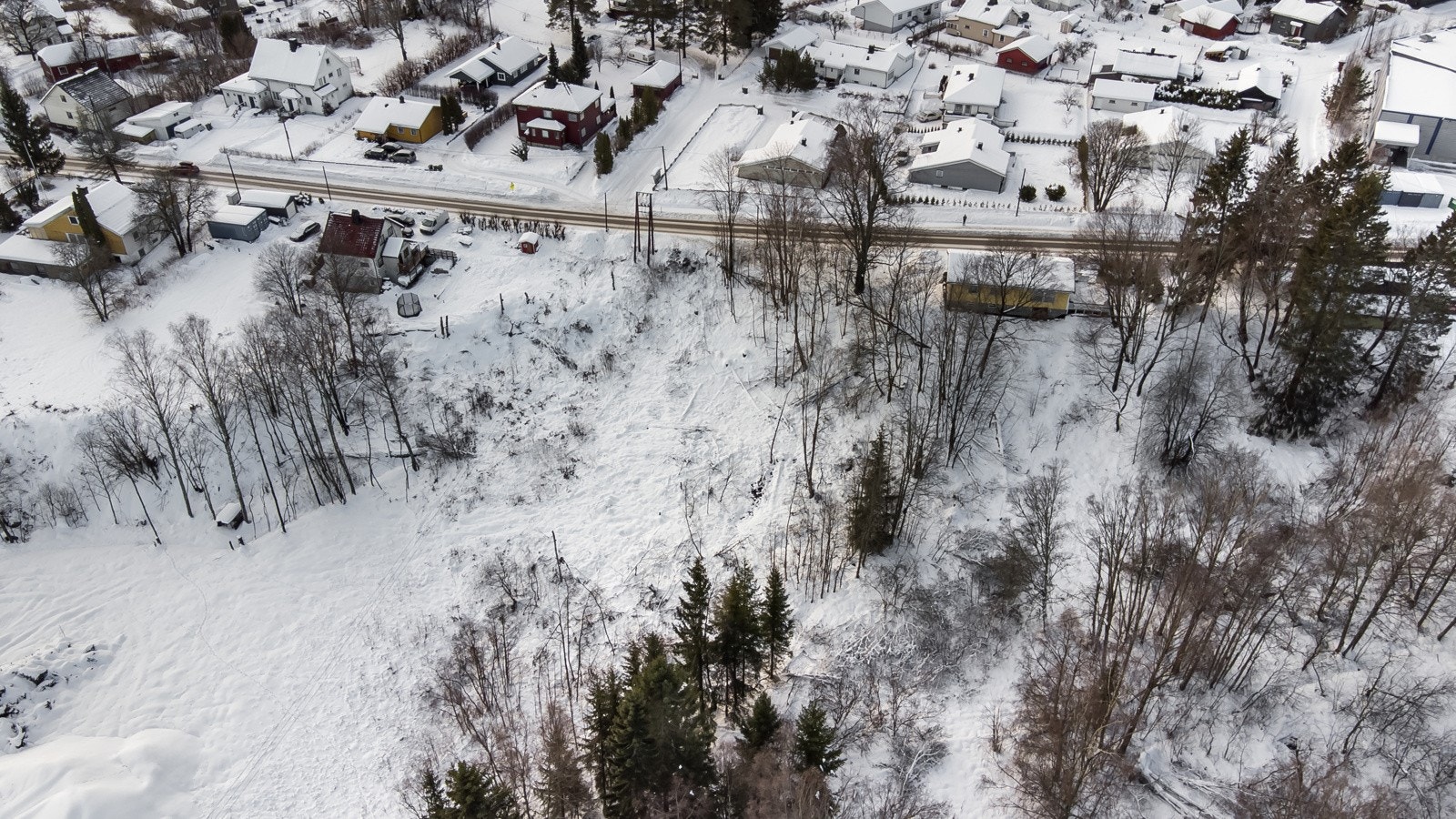 Dronefoto Galleribilde