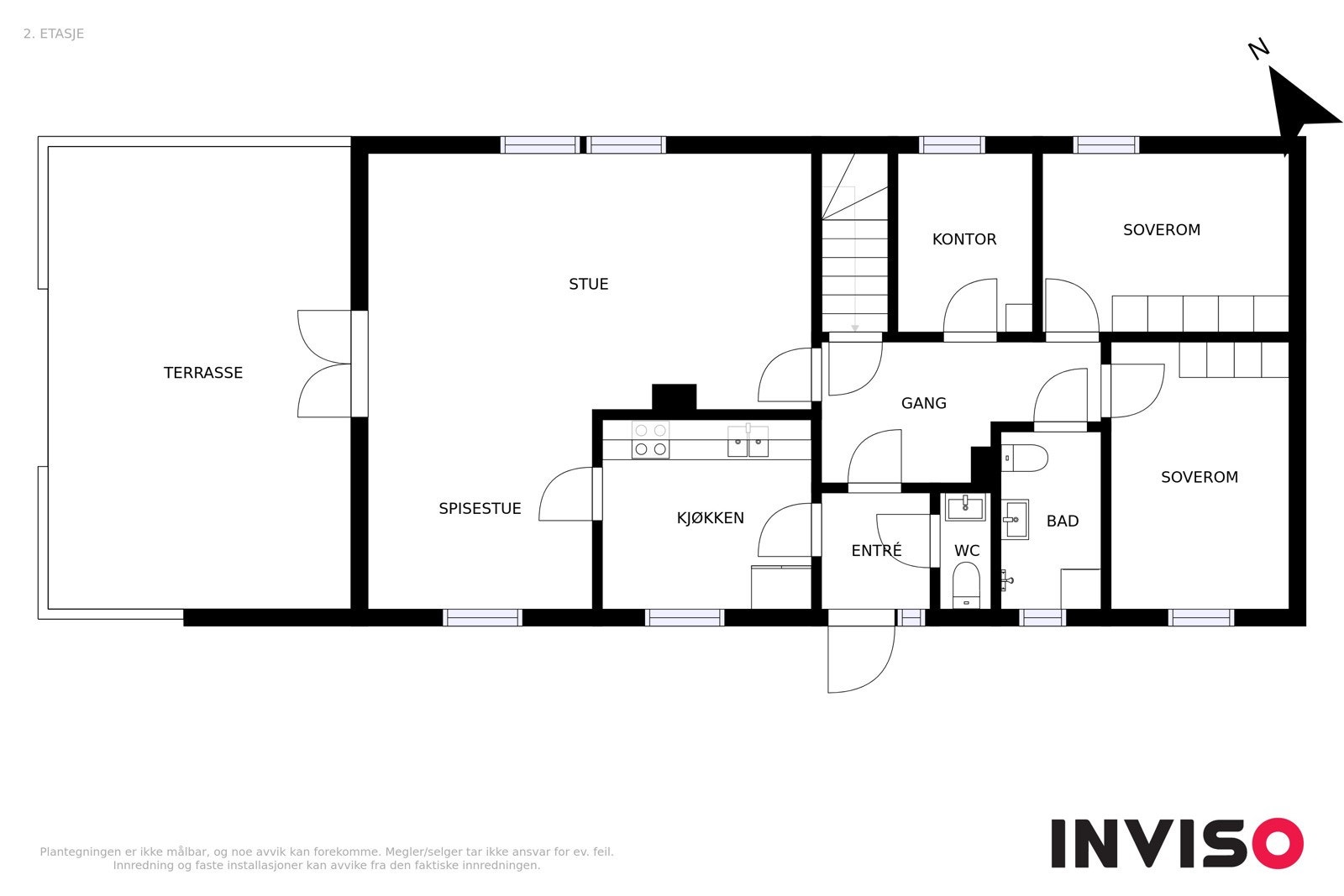 2dplan og 2 Galleribilde
