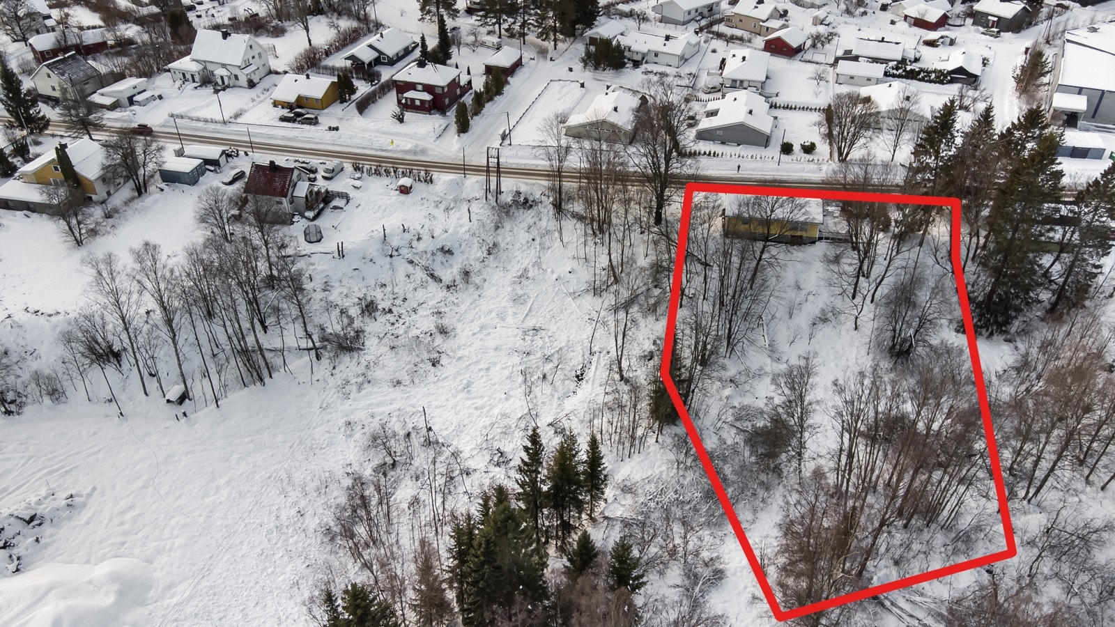 Dronefoto Galleribilde