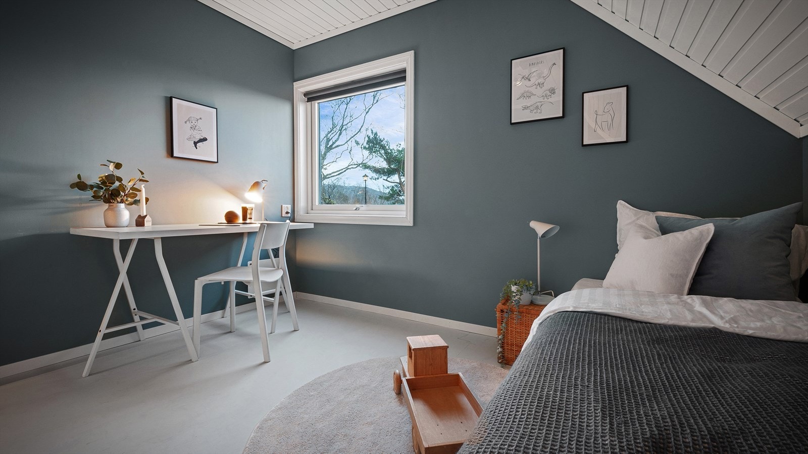 - Soverom 3 måler 8,6 m² - Galleribilde