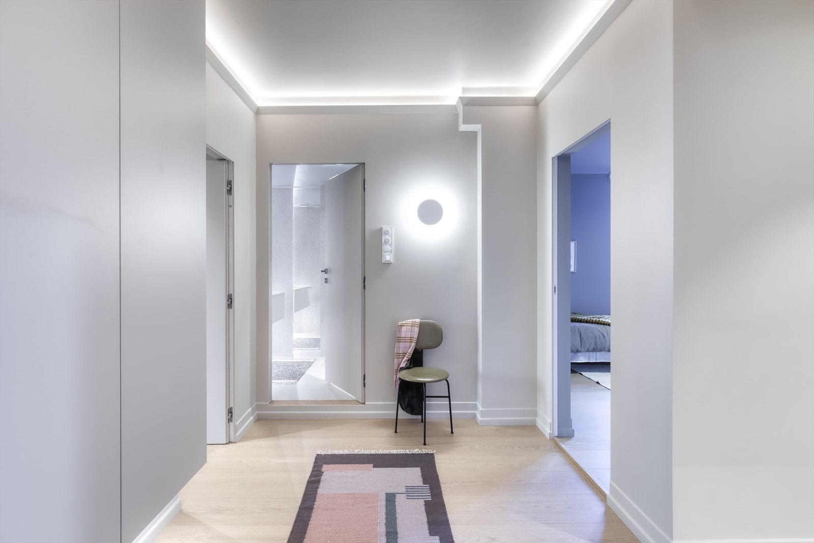 Entré/ hall med garderobe Galleribilde