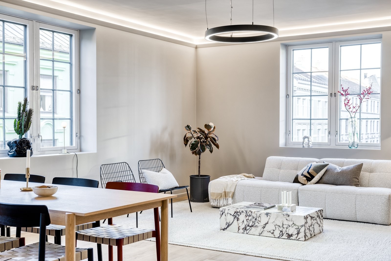 Boligen har vært igjennom en omfattende oppussing i 2021/22 Galleribilde