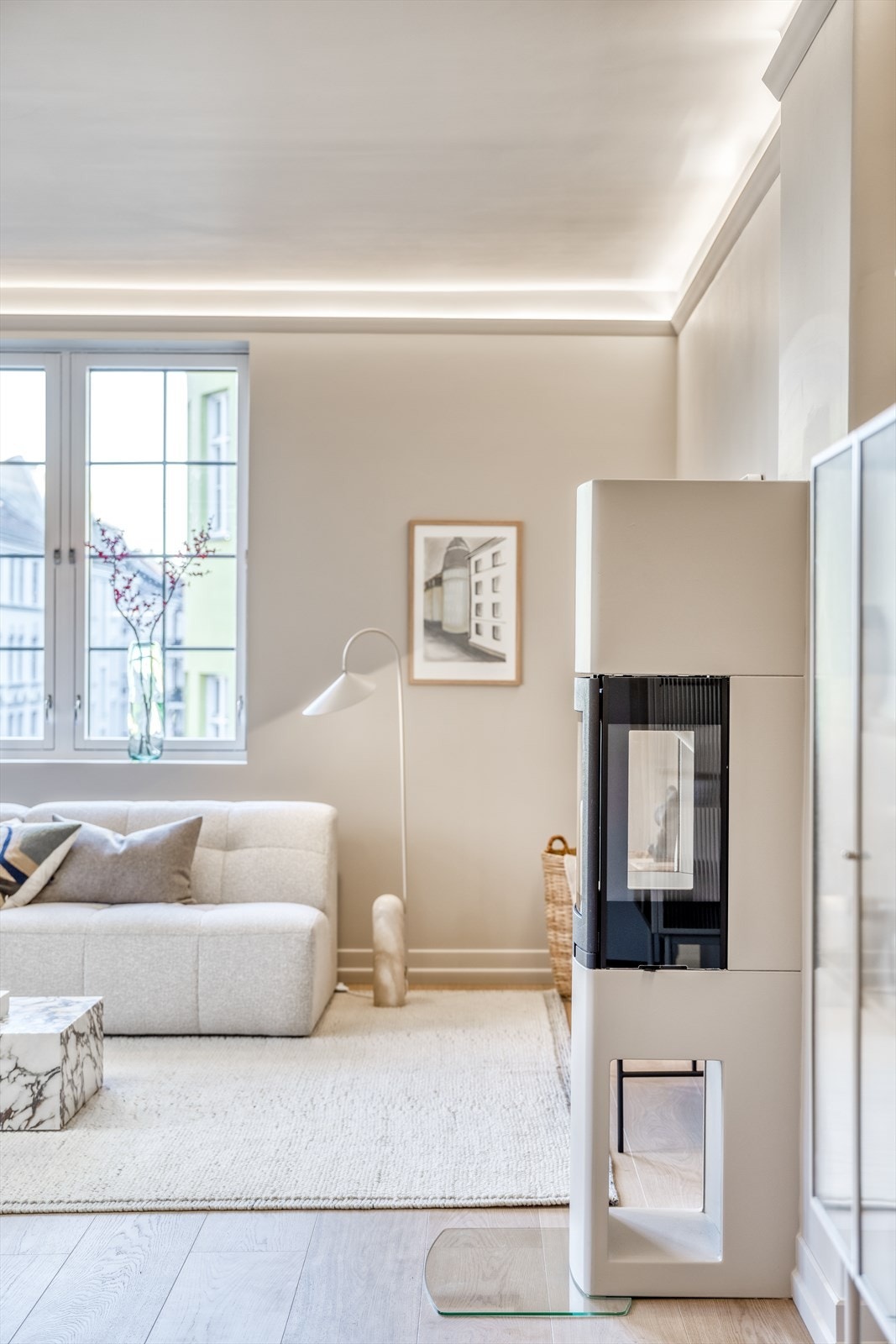 Peis er levert fra Nordpeis, modell Lisboa Galleribilde