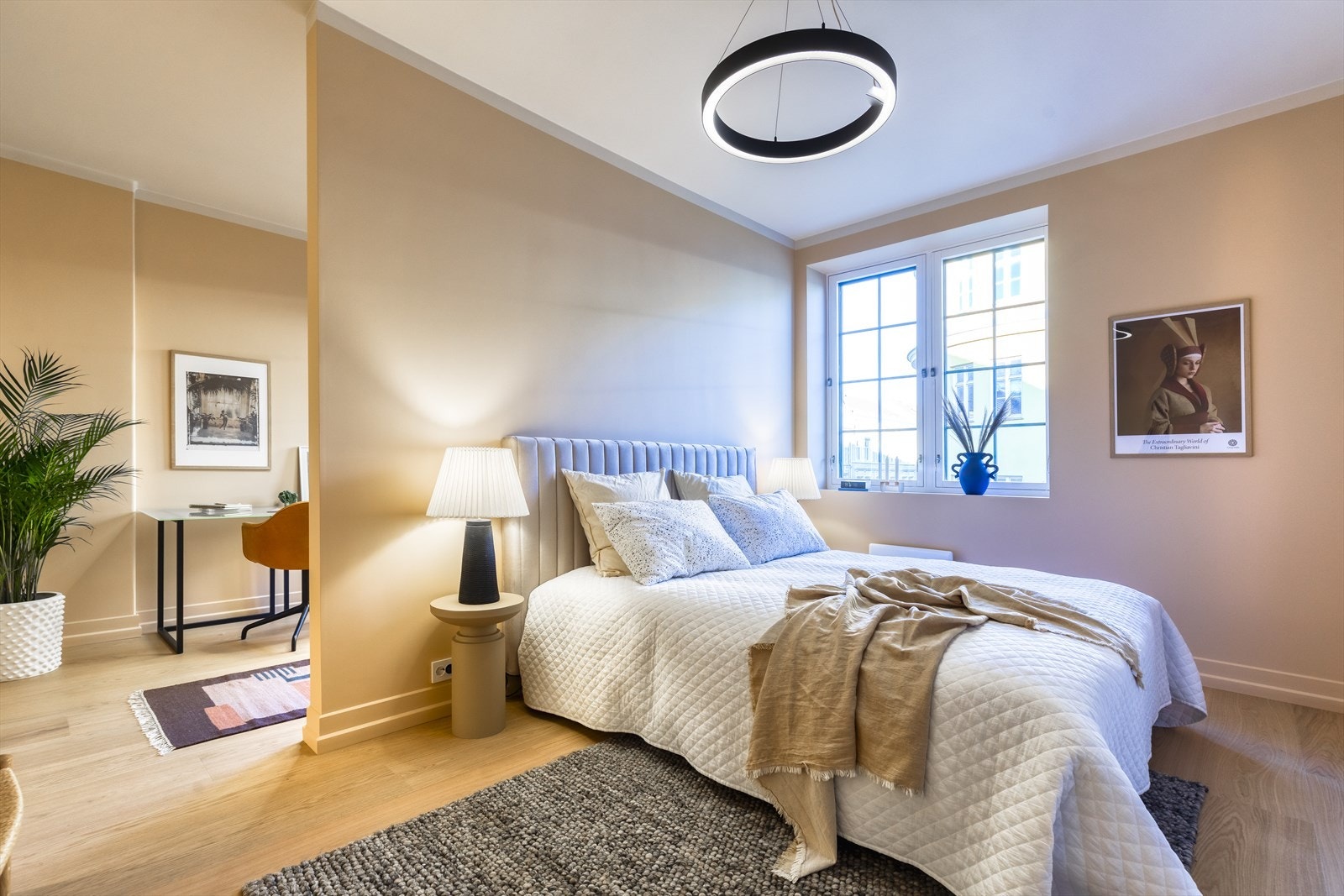 Leiligheten har 2 eller 3 gode soverom (alt etter hvilket behov man har). Galleribilde