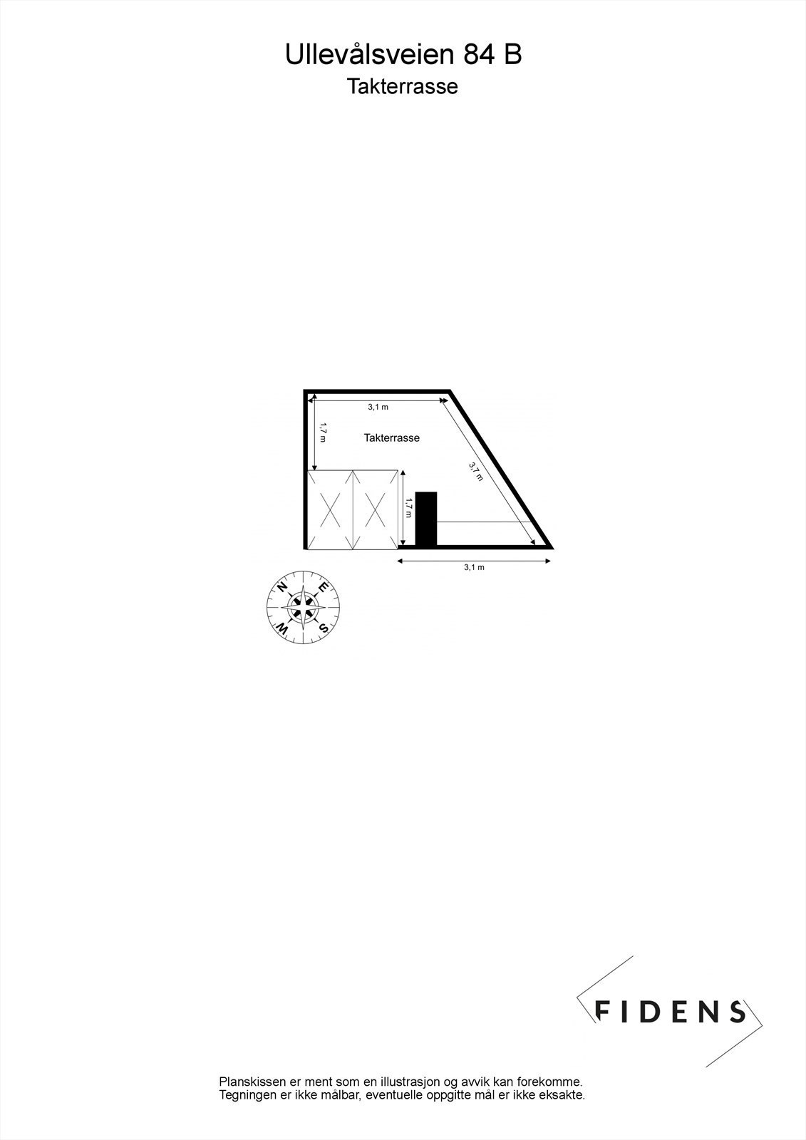 Takplan takterrasse Galleribilde