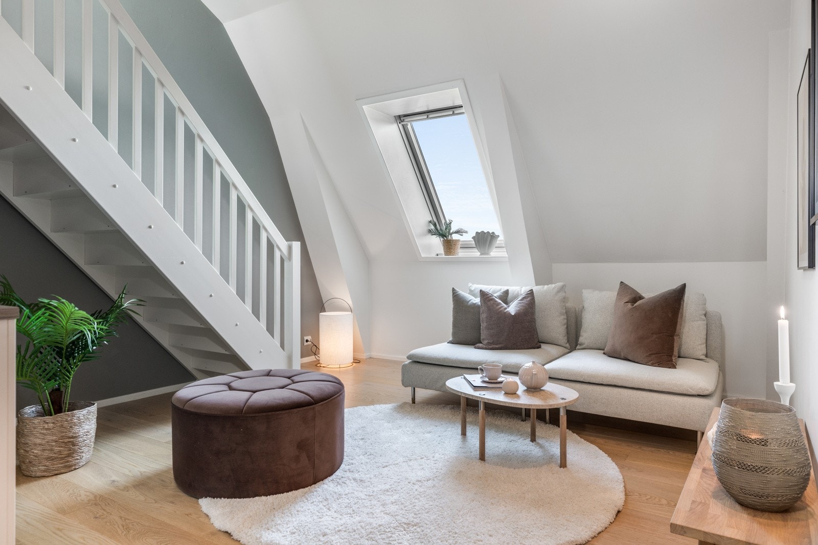 Leiligheten ble etablert i 2005 og nyter en gjennomgående pen standard og tidsriktige fargevalg Galleribilde