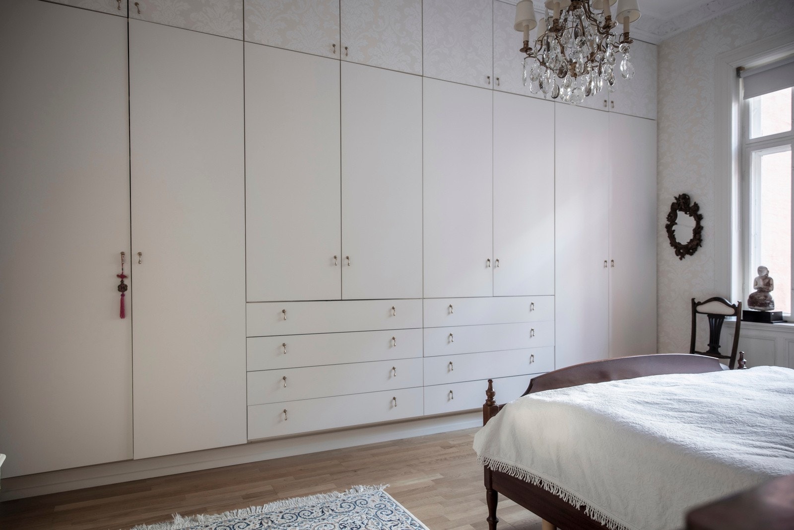 Stort soverom mot indre gård Galleribilde