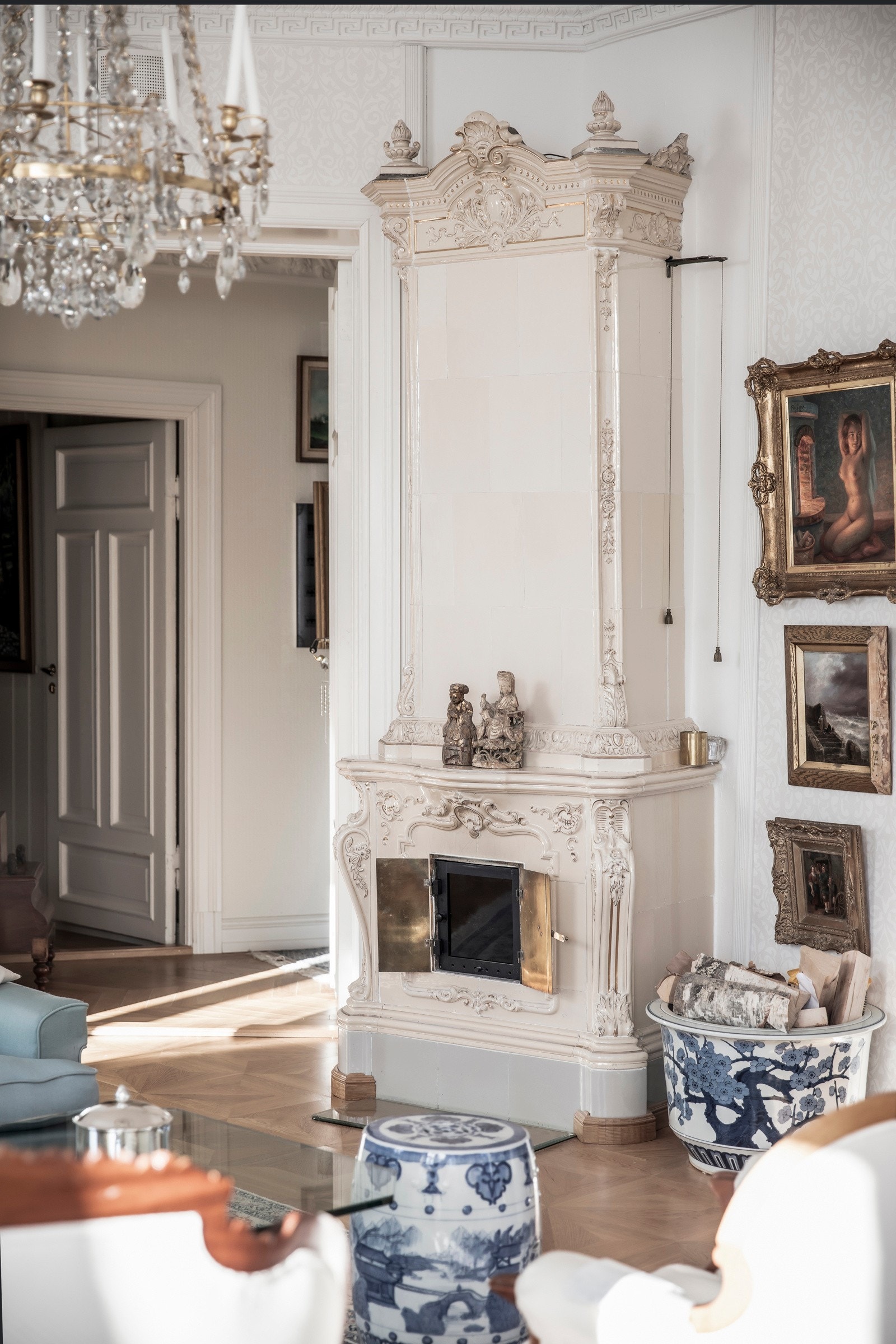 Original svenskeovn Galleribilde