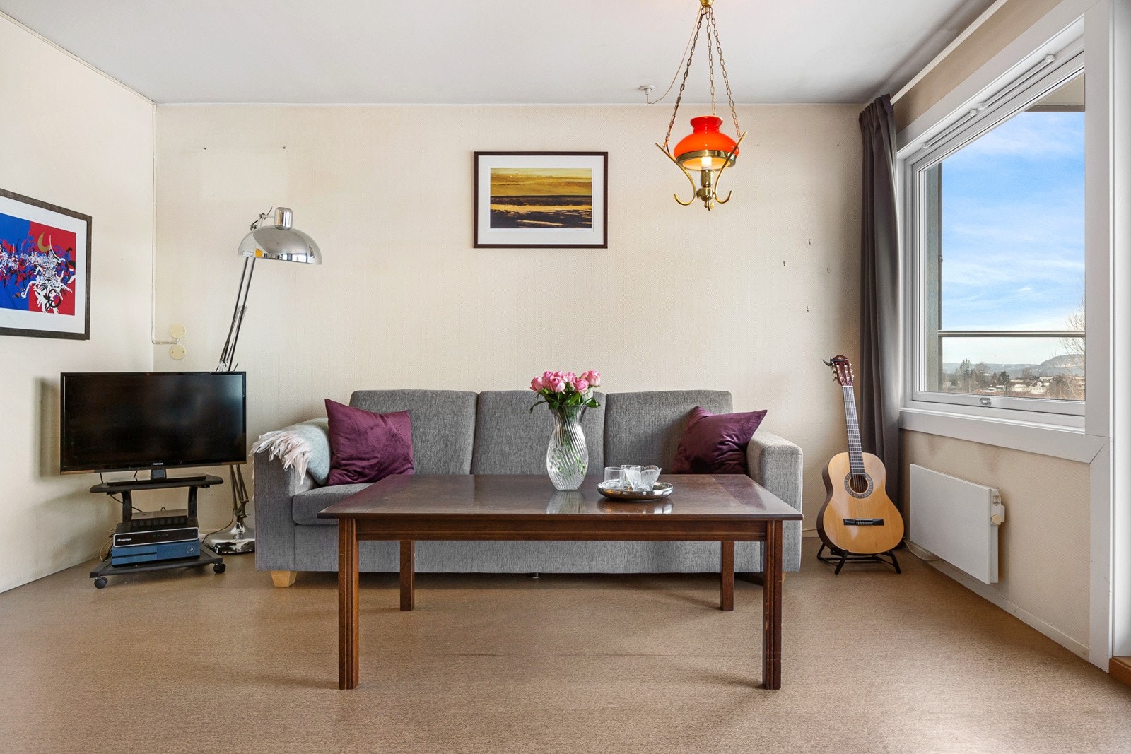 Standarden er noe utidsmessig, med behov for oppussing. Galleribilde