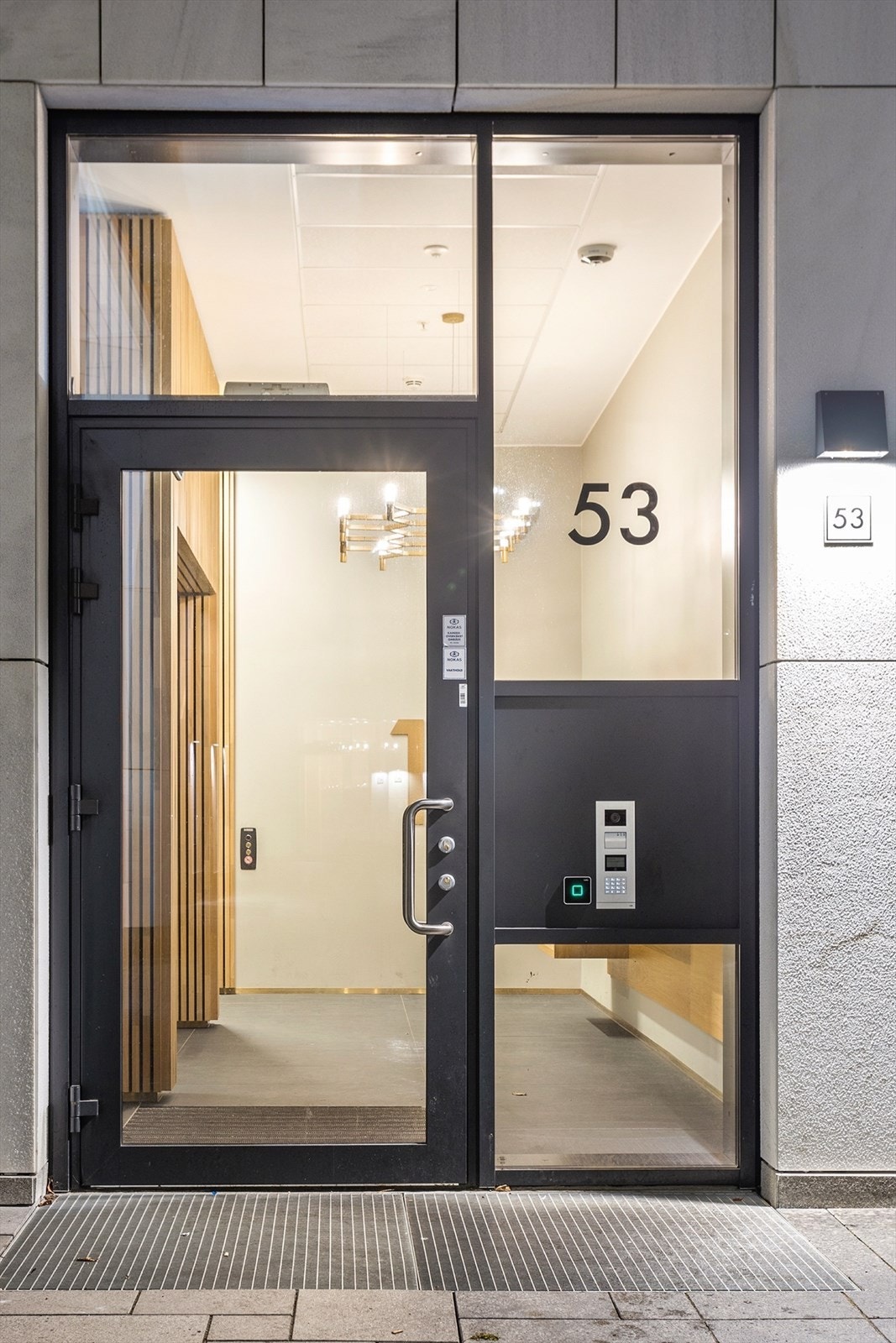 Inngangsparti Galleribilde