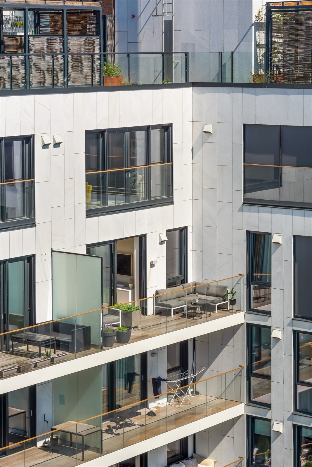 Leiligheten ble oppført i 2018 og ligger i byggets 7. etasje Galleribilde