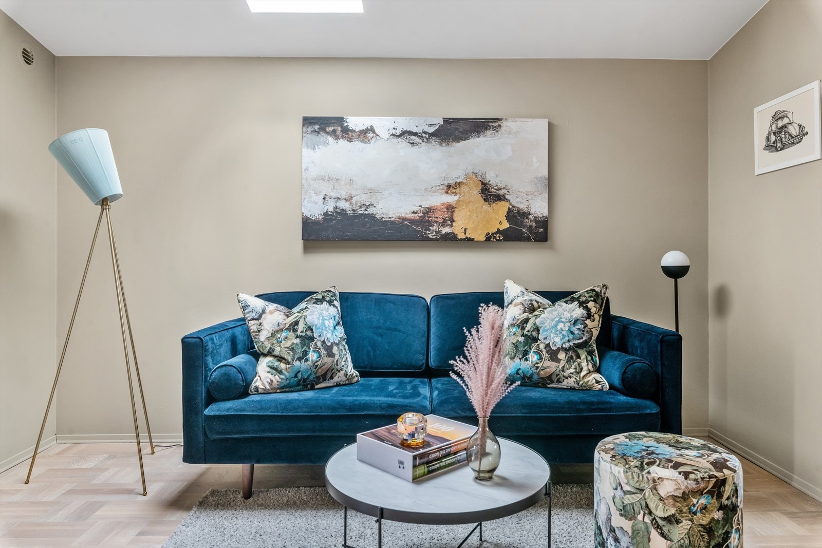 Praktisk planløsning sørger for optimaliserte oppholdsrom Galleribilde