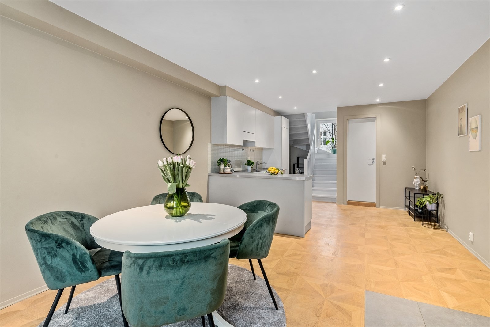 Nydelige gulv fra Unike gulv bestående av trefliser håndlaget i Italia Galleribilde