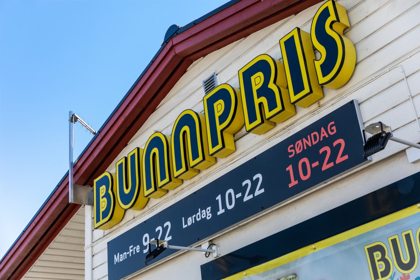 ..i tillegg til søndagsåpen Bunnpris. Galleribilde