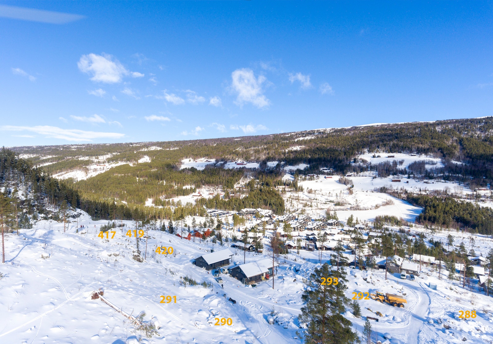 Uvdal skisenter har barnevennlige bakker og terreng Galleribilde