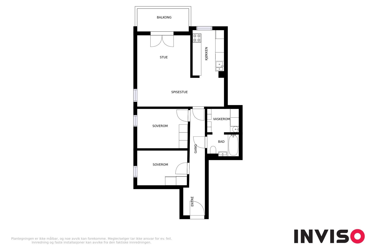 Plantegning. Galleribilde