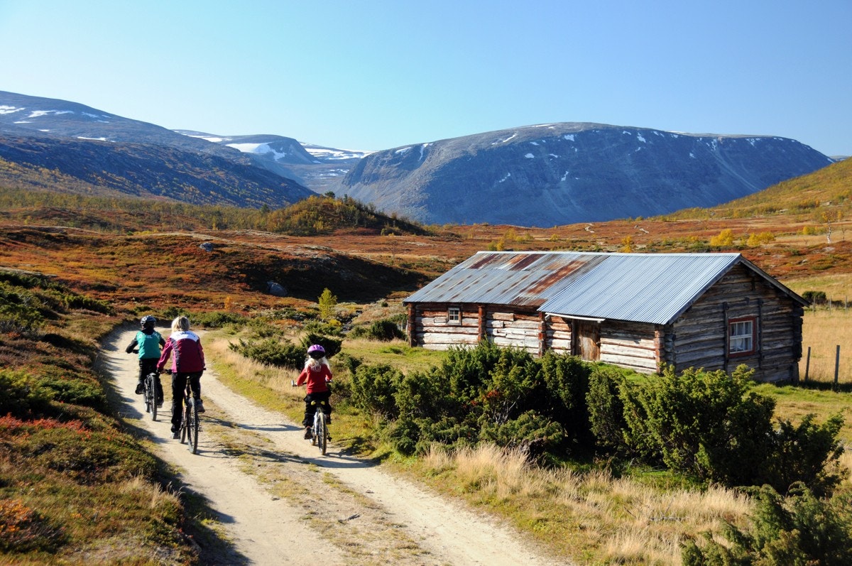 Aktiv Oppdal: Sykkeltur i Dindalen Galleribilde