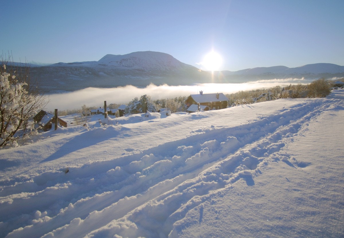 Aktiv Oppdal: Vinterstemning fra Stølen Galleribilde