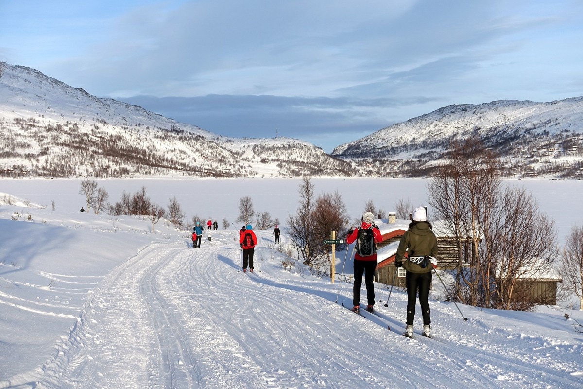 Aktiv Oppdal: Skitur langs Skarvatnet Galleribilde