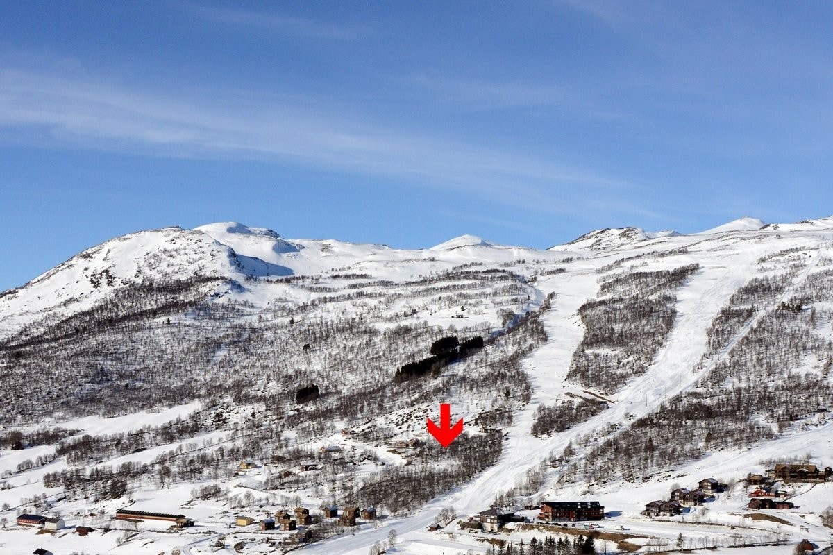 Arkivfoto vinter mot vest Galleribilde