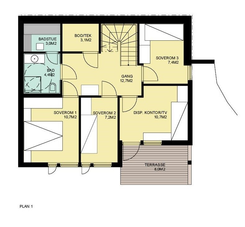 Segelstadseterlia 25, leil. 6A plan 1 Galleribilde