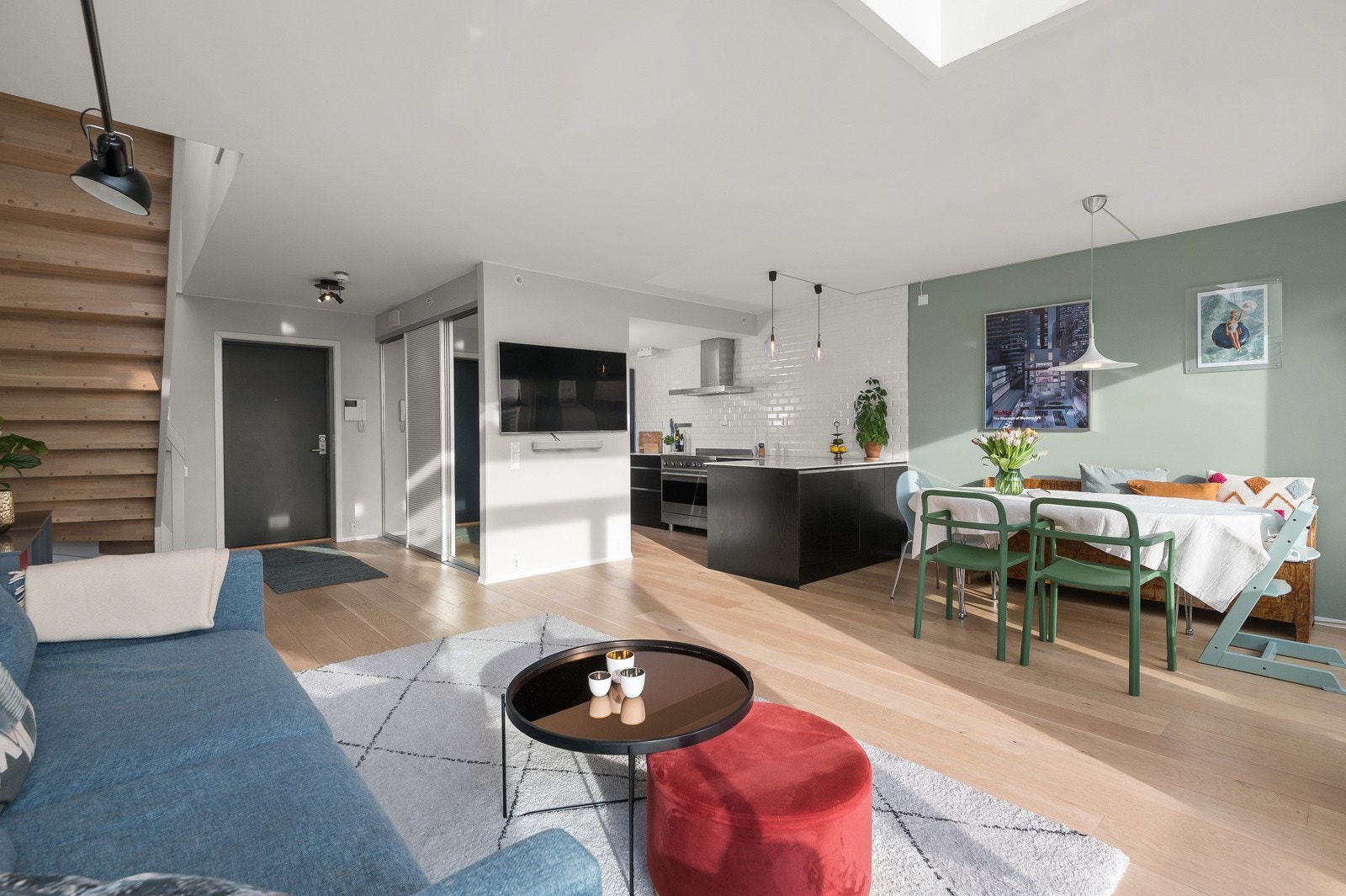 Boligen har balansert ventilasjon for et godt inneklima Galleribilde