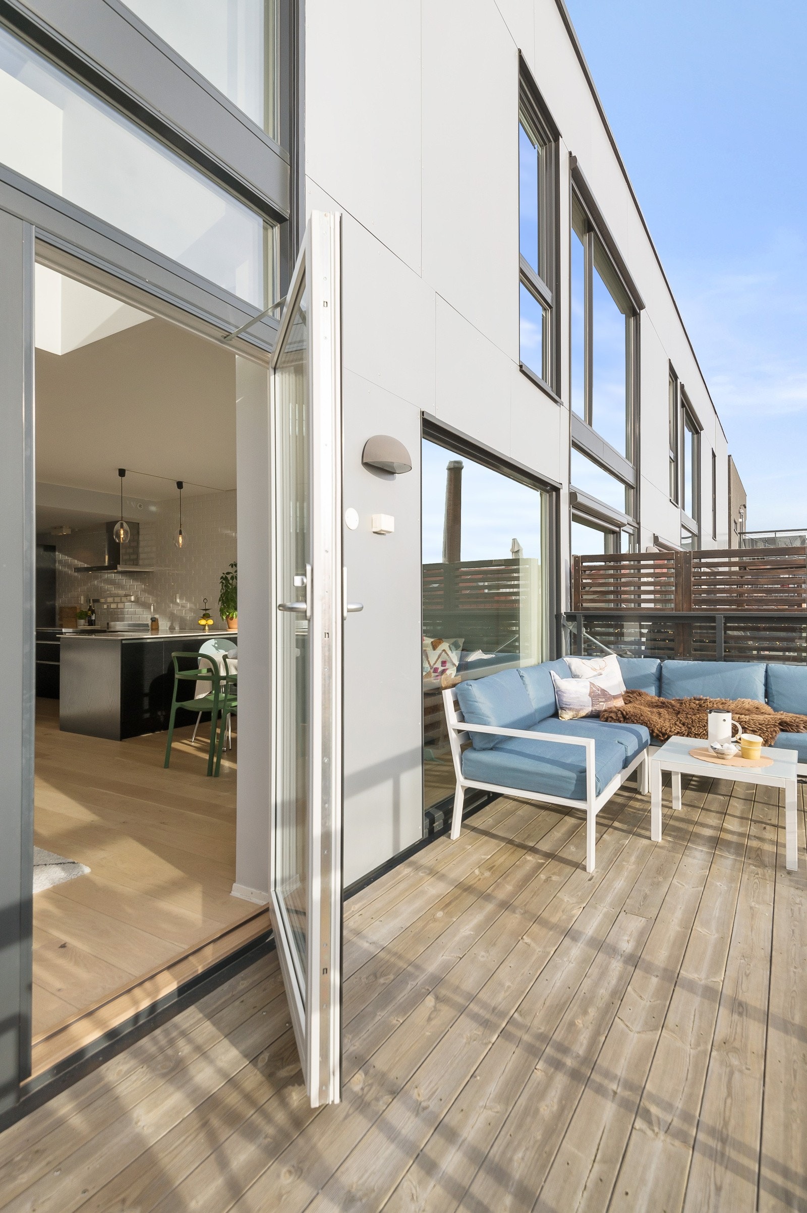 En bolig med skikkelig townhouse-følelse Galleribilde