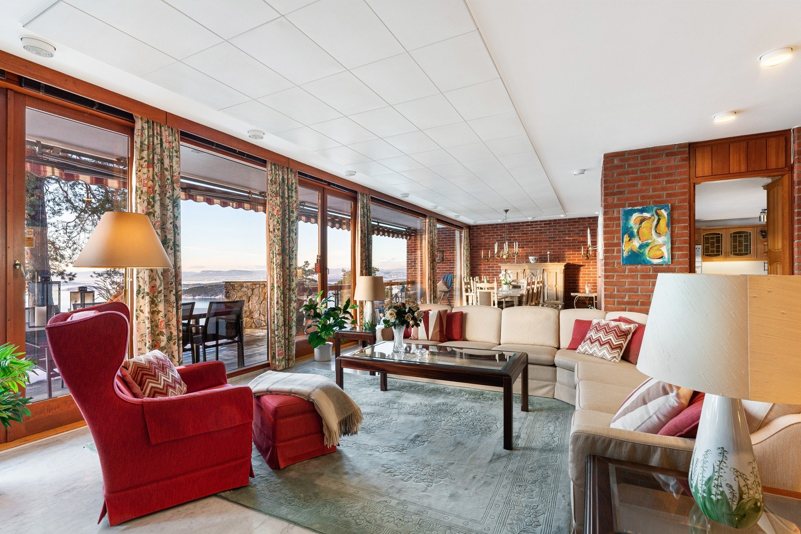 Detaljer stue Galleribilde