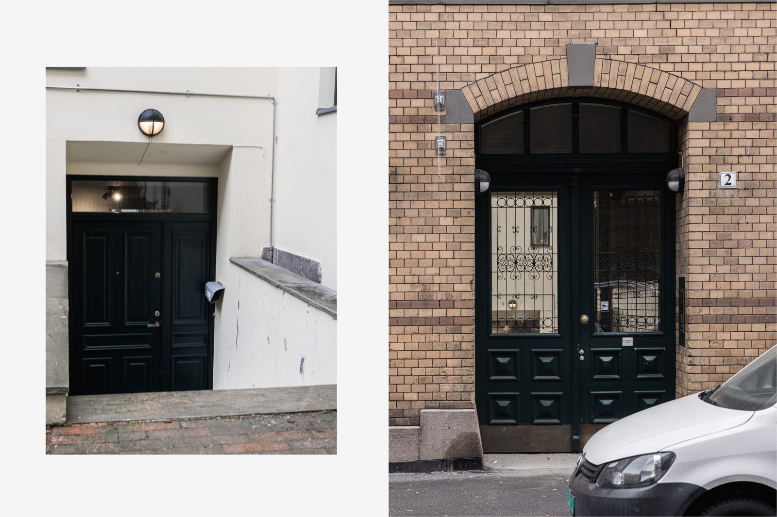 Leiligheten har egen inngang og varmekabler i trappene ned til inngangspariet. Galleribilde