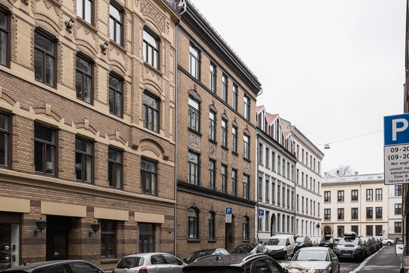 Fasaden av Bidenkaps gate 2. Galleribilde