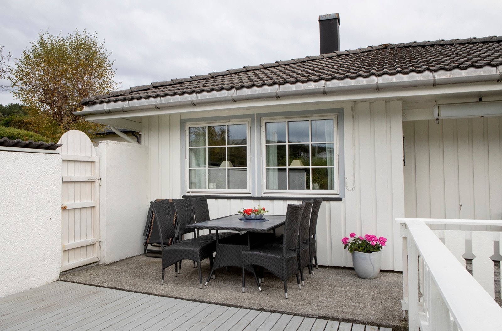 Mot vest finner du denne herligheten. Her er solen lenge på sommeren og gir gode muligheter for at selskapet tar en runde til. Galleribilde