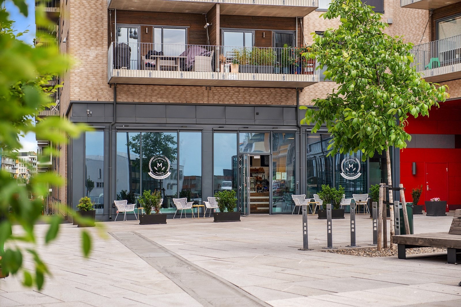 Det Franske Bakeri - hvor alle brød og bakevarer bakes i bakeriet på tradisjonelt vis. Galleribilde