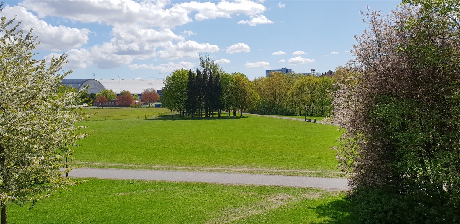 Store friarealer rett bortenfor leiligheten. Galleribilde
